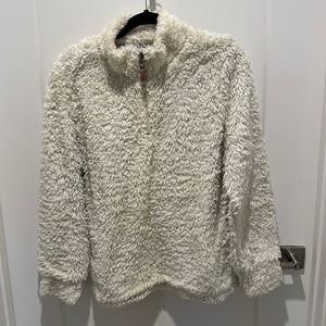 Teddy Quarter Zip Sweatshirt